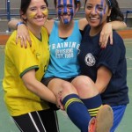 Alegria no futsal feminino